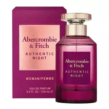 Perfume Abercrombie & Fitch Authentic Night Dama 100ml 