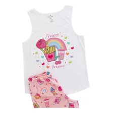 Pijama Mujer Verano Short Y Musculosa Varios Diseños