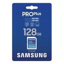 Samsung Pro Plus Tarjeta De Memoria Sdxc De 128 Gb Camaras