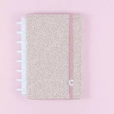 Caderno Inteligente A5 Let's Glitter Rose