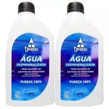 Água Desmineralizada Radiador Tirreno Pureza 100% - 2 Litros