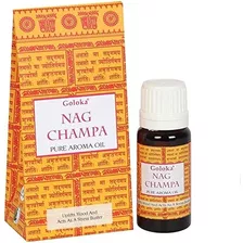 Aceite Aromático Nag Champa - Goloka