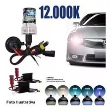 Kit Xenon H3 12000k + 2 Brindes