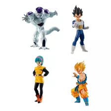 Dragon Ball Z Goku Minifiguras Colección X4 Gashapon Vegeta