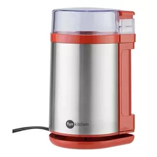 Moedor De Café Portátil Elétrico 110v Preto Ou Vermelho Inox