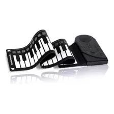 Teclado 49 Teclas Flexível Portátil Usb Midi Roll-up Piano