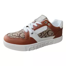 Tenis Guess Original Dama Casual Berkton3 Café Casual