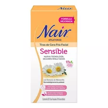 Nair Sensible Tiras De Cera Fría Corporal 36 Piezas