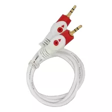 Cable Para Audio Reforzado Plug 3.5mm A Plug 3.5mm D 1.80cm