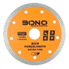 20 Disco Diamantado 110mm Turbo Ultra Fino Para Porcelanato 