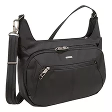 Bolsa De Transporte Oculta Antirrobo Travelon, Negra, Talla