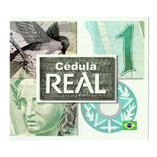 Encarte Folder Para Cédula 1 R Vazio - Cédula Não Inclusa