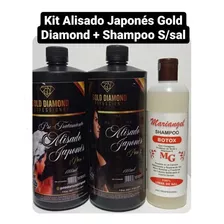 Kit Alisado Japonés Gold +shamp - g a $27