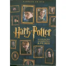 Dvd Harry Potter - Coleção Com 8 Filmes (lacrado)