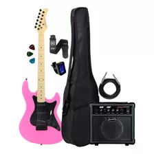 Guitarra Strinberg Sts100 Rosa Capa Cubo Strinberg Acessório