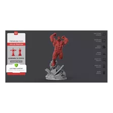 Red Hulk - Gambody - Arquivo Stl - Impressora 3d