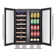 Empava Refrigerador De Vino Y Bebidas, Plata