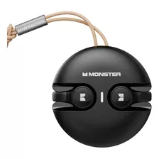 Audífonos Inalámbricos Con Clip Bluetooth Monster Xkt21 Color Negro