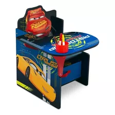 Escritorio Unido Silla Infantil Rayo Mcqueen Cars +3 Febo