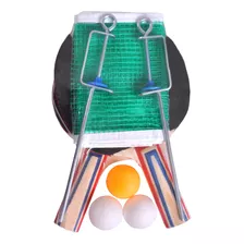 Kit Tenis De Mesa Ping Pong 2 Raquetes + 3 Bolas Original