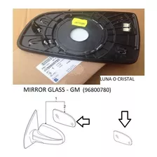 Cristal (luna) Espejo Retrovisor Derecho Aveo Lt 96800780 80