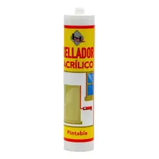 Sellador Acrilico Blanco Pintable 280ml 