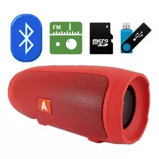 Caixinha De Som Bluetooth Potente C/ Microfone Fm Usb Sdcard