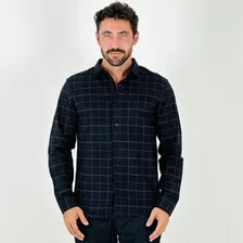 Camisa Sibra Flanela Slim Manga Longa Masculina