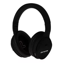 Auriculares Bluetooth Noise Cancelling Aiwa Aw-8ncbt Color Negro