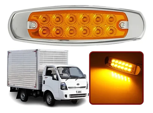 Terceira imagem para pesquisa de lanterna lateral bau iveco