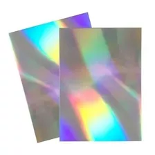 Papel Hojas Holográficas Para Láser O Inkjet X8 Unidades