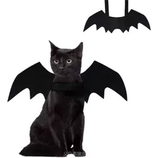 Fantasia Gato Pet Asa De Morcego Dia Das Bruxas Halloween