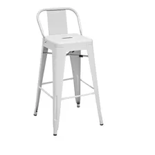 Piso Bar Silla Tolix Con Respaldo - 76 Cm 