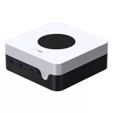 Mini Pc Chuwi Mini Pc Larkbox X Con Windows 11, Intel N100, Placa Gráfica Intel Uhd Graphics For 12th Gen Intel Processors, Memoria Ram De 12gb - 12v Color Blanco