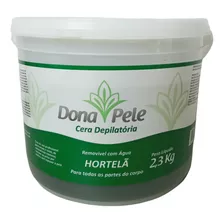 Cera Depilatoria Dona Pele Hortela 2,3kg