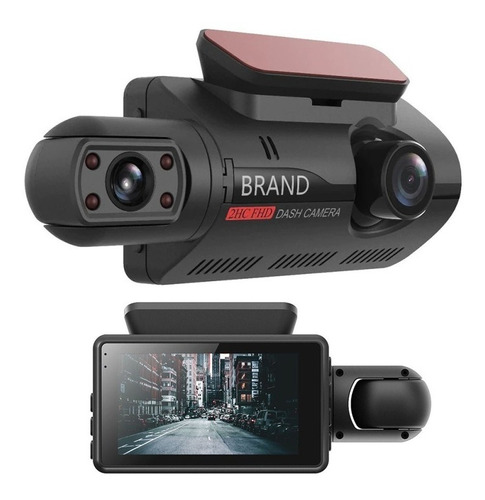 Camara Dvr Doble Lente Gps Para Carro Full Hd Sensor Choque Foto 10