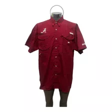 Camisa Columbia Original Nfl Americano Lsu Alabama Crimson
