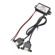 Converso 12v Para 5v Com 2 Saidas Usb De 3a