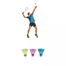 Set De 3 Plumillas Plásticas Para Badminton