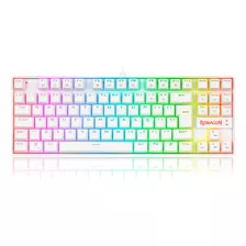 Teclado Redragon Kumara K552 White Switch Blue Rgb