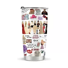 Regalos Amantes De Música Mujeres, Vasos De Acero Inox...