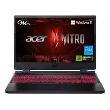 Notebook Gamer Acer Nitro I5 32gb Ssd 512gb Rtx 3050 W11 Ct