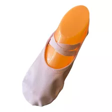 Zapatilla Media Punta De Cuero Para Ballet Y Danza