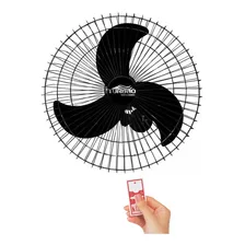 Ventilador Oscilante Parede 60cm Controle Remoto Turbão