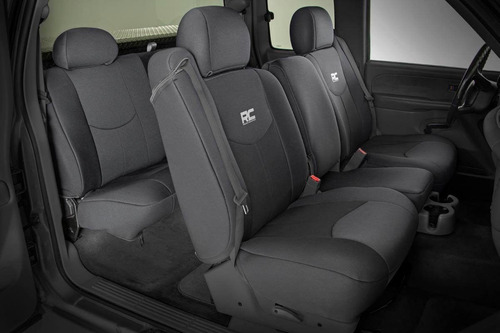 Fundas De Asiento Gmc 1500 1999-2006 - Negro Foto 3