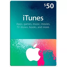 Tarjeta Itunes Gift Card Digital $50 Eeuu