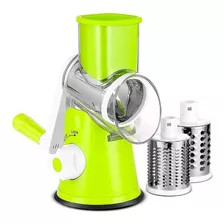 Rallador Manual Cortador Verduras Con 3 Chuchillas Acero