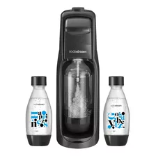 Kit Máquina Para Gaseificar Água Jet Sodastream + 2 Garrafas