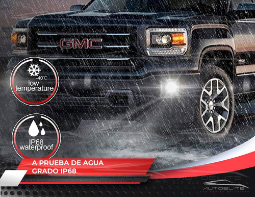 Par Faros Led Niebla Sierra Gmc 1500 2014 - 2015 Con Biseles Foto 7