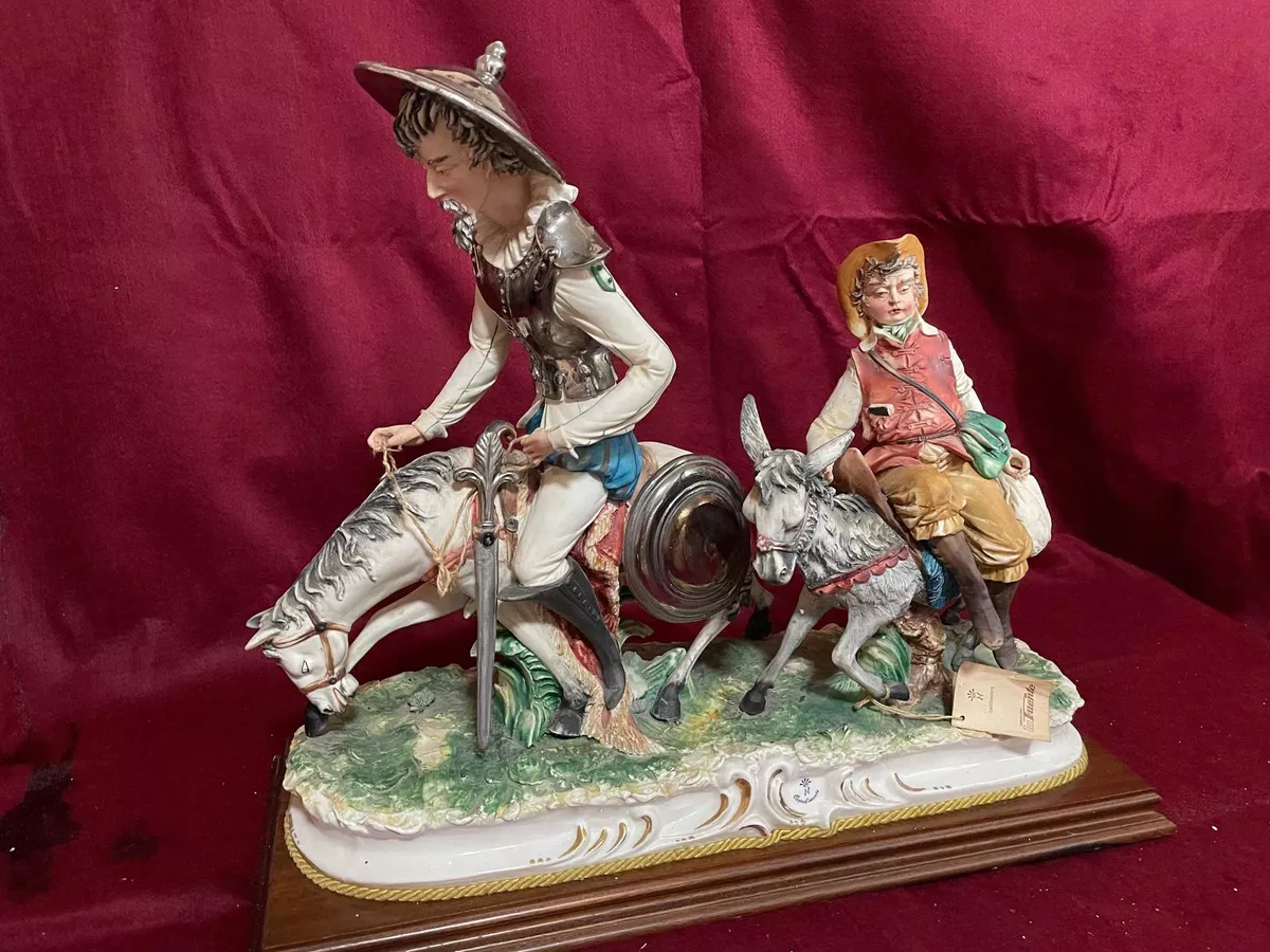 Porcelana Capodimonte, Don Quijote De La Mancha